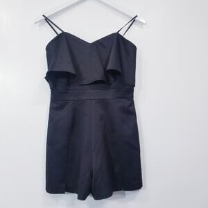 J.O.A Black Romper